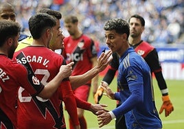 Chaira se llevó una tarjeta roja.