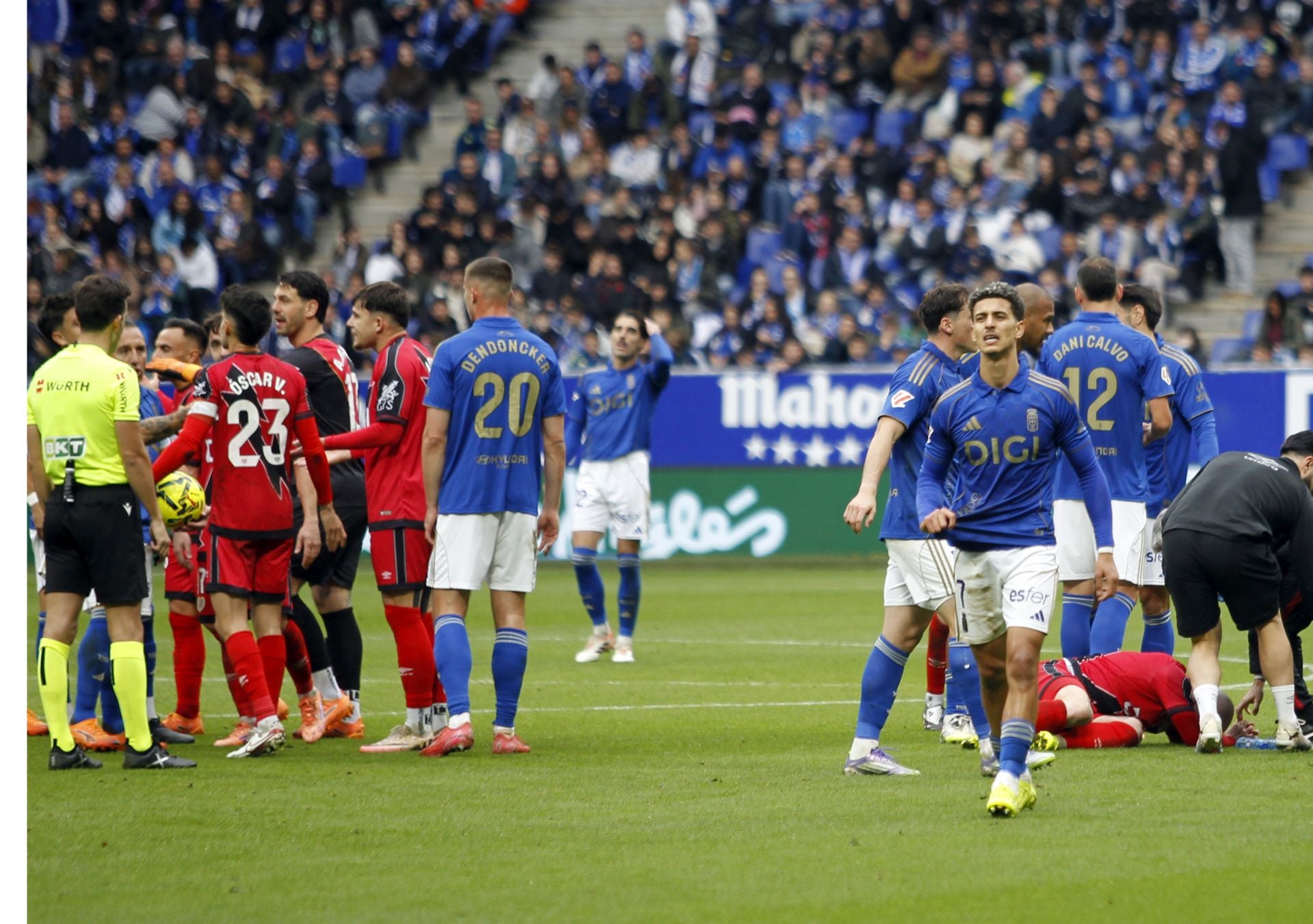 Las mejores imágenes del Real Oviedo 0-0 Rayo Vallecano