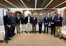 Foto de familia en Madrid durante la jornada.