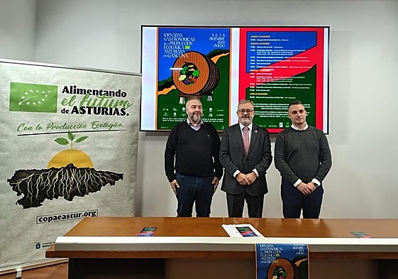 Pedro Caramés, Alfredo García Quintana y Moisés Pulido.