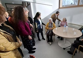 Inauguración del nuevo centro de día de Luanco.