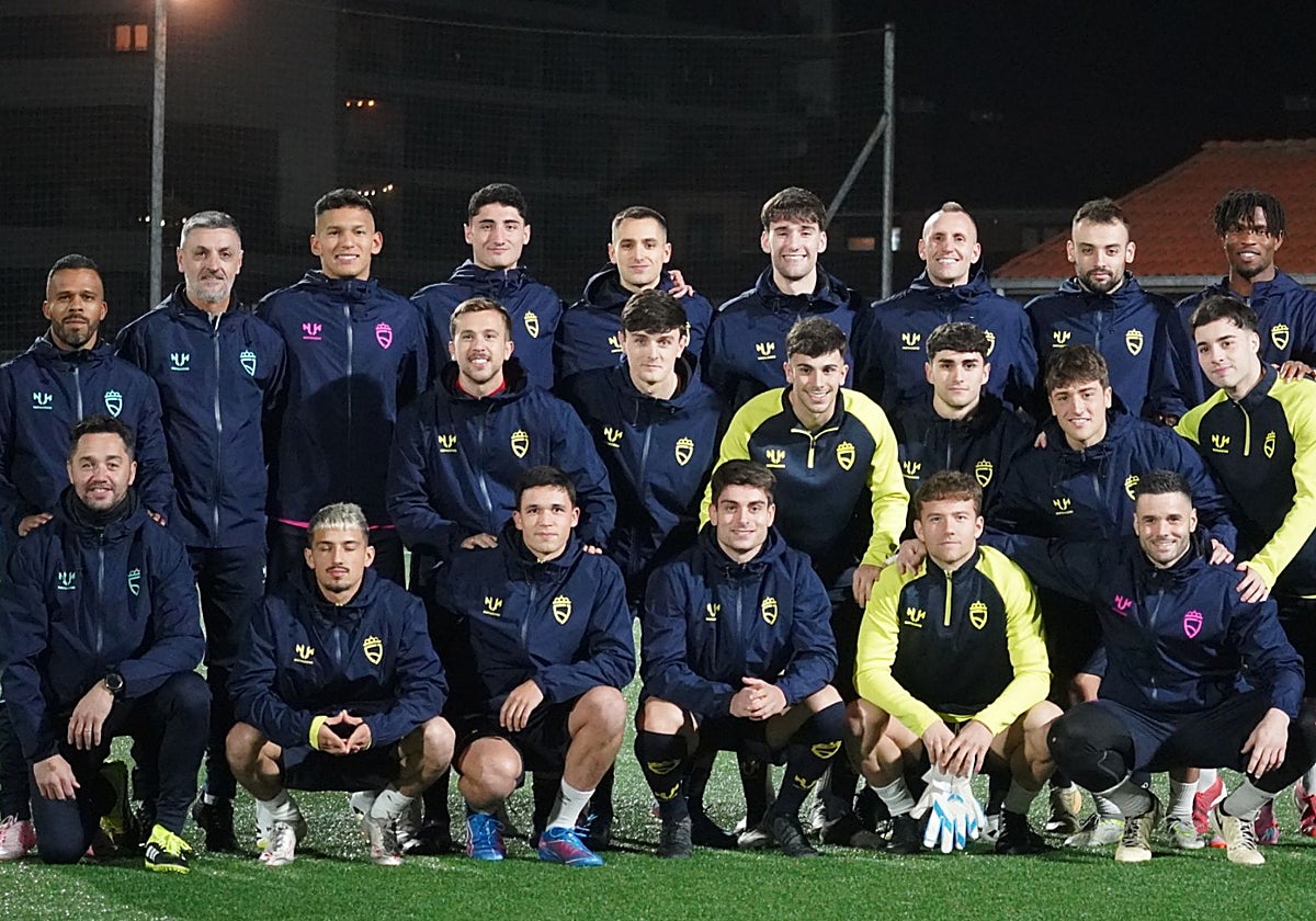 Los integrantes de la Selección Asturias en esta Copa de Regiones UEFA.