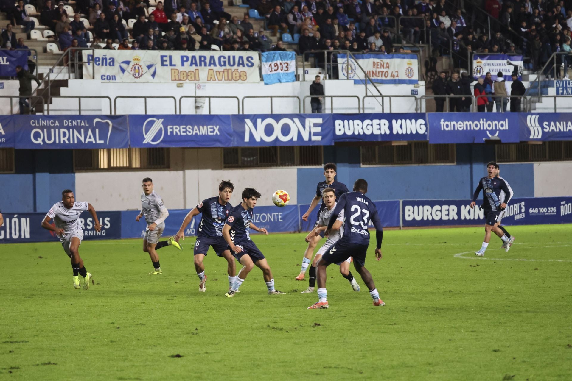 Las mejores fotos del Real Avilés - Celta Fortuna