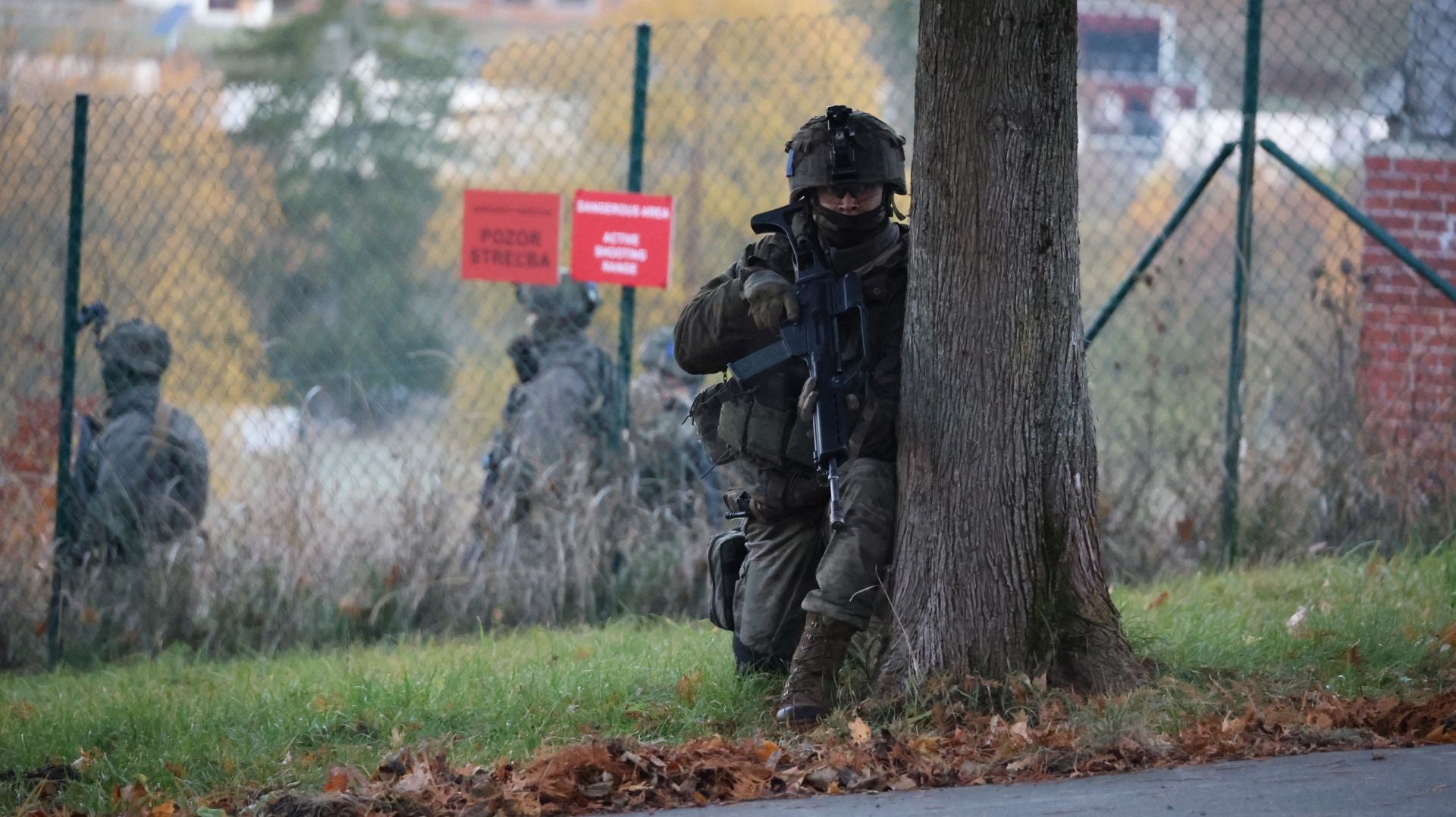 Entrenamiento del batallón San Quintín del regimiento Príncipe