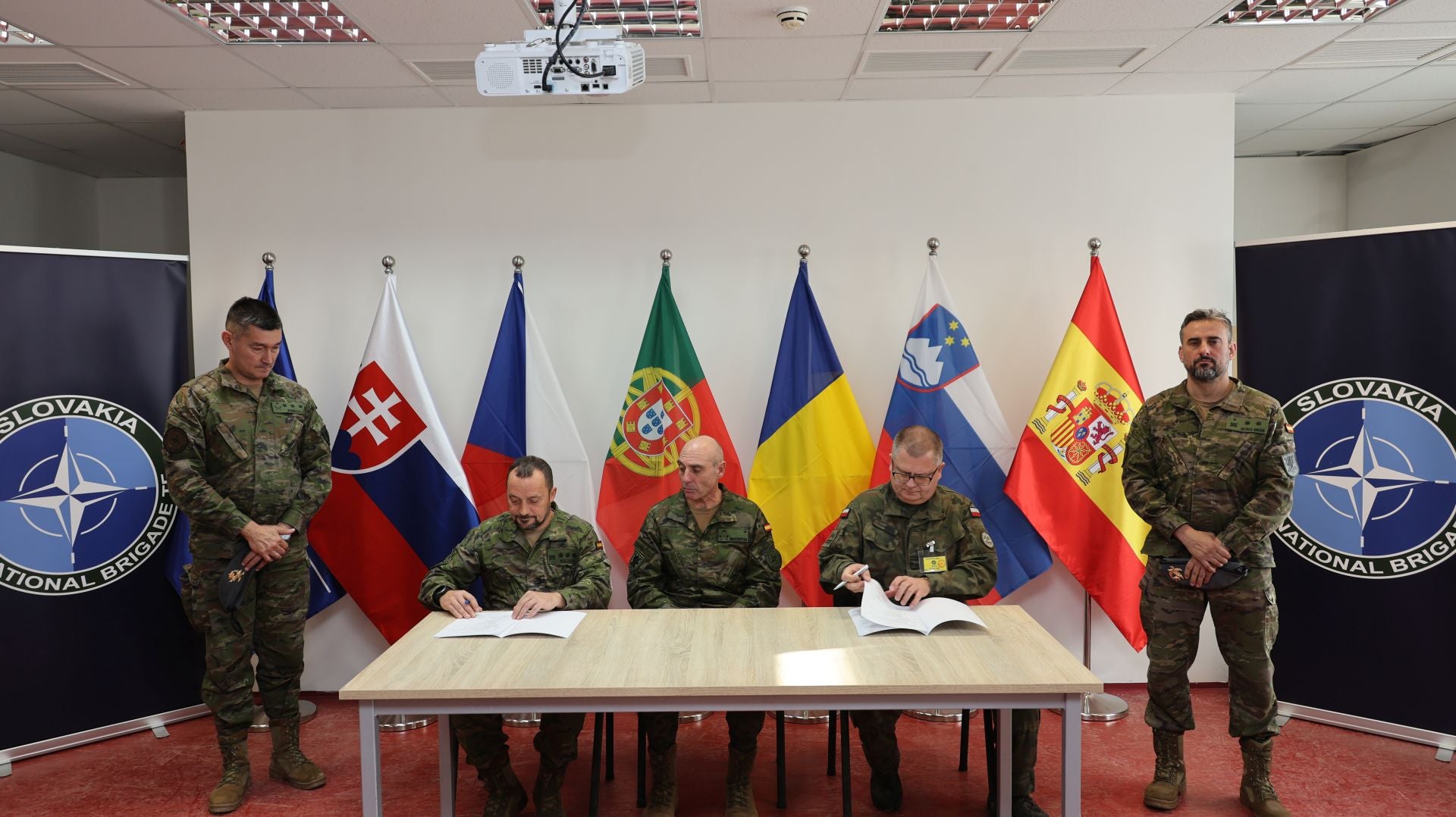 Entrenamiento del batallón San Quintín del regimiento Príncipe