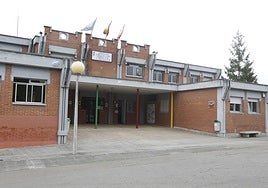 Exterior del centro de educación especial de Castiello, en Gijón.