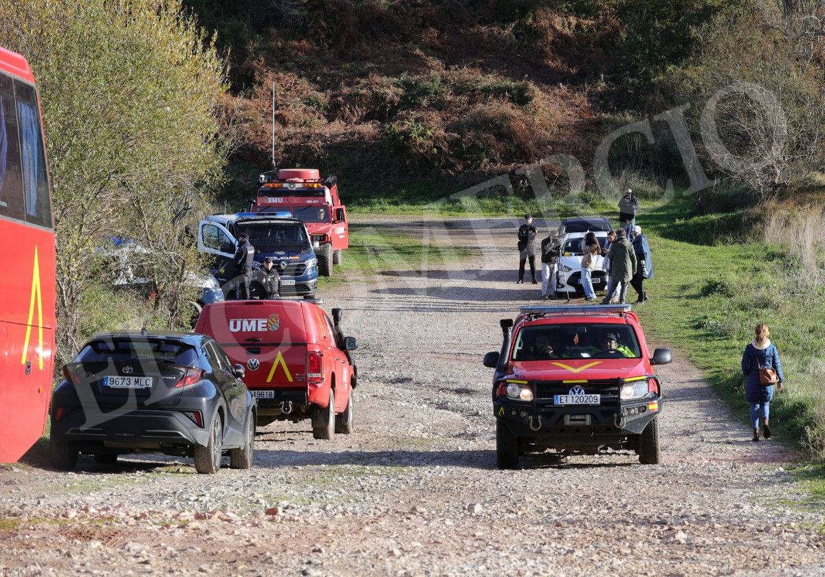 Un caso sin resolver en Asturias: así es la minuciosa búsqueda de Maritrini en la balsa de Ribadesella