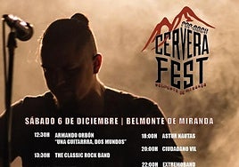 Cartel promocional del Cervera Fest de Belmonte.