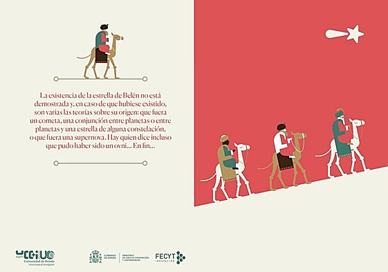 Una Navidad cargada de ciencia: postales y calendario de Adviento para felicitar las fiestas de la Universidad de Oviedo