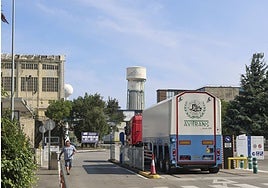 Imagen de archivo de las instalaciones de Saint-Gobain en Avilés.