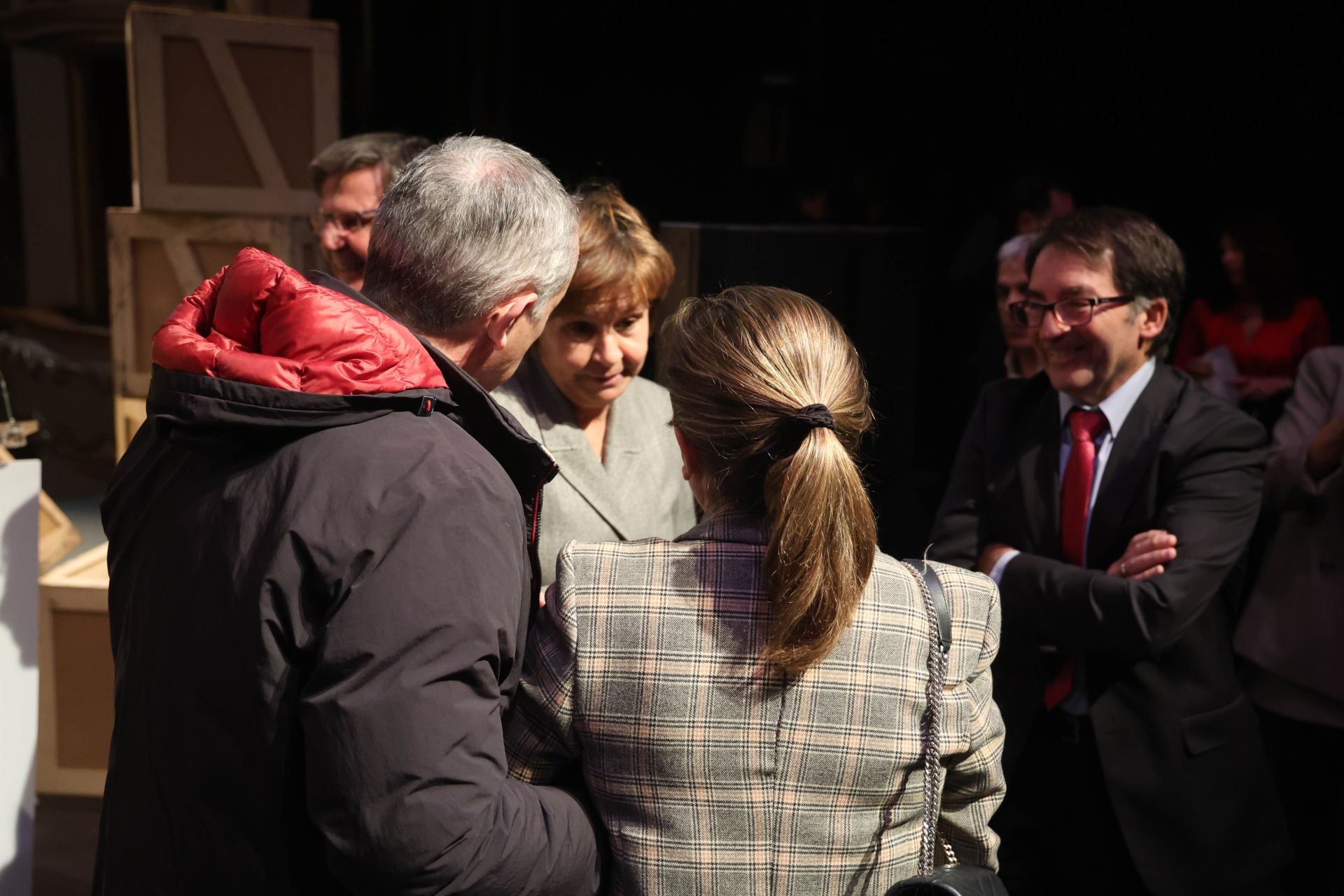 Las imágenes del encuentro de la alcaldesa de Gijón con EL COMERCIO