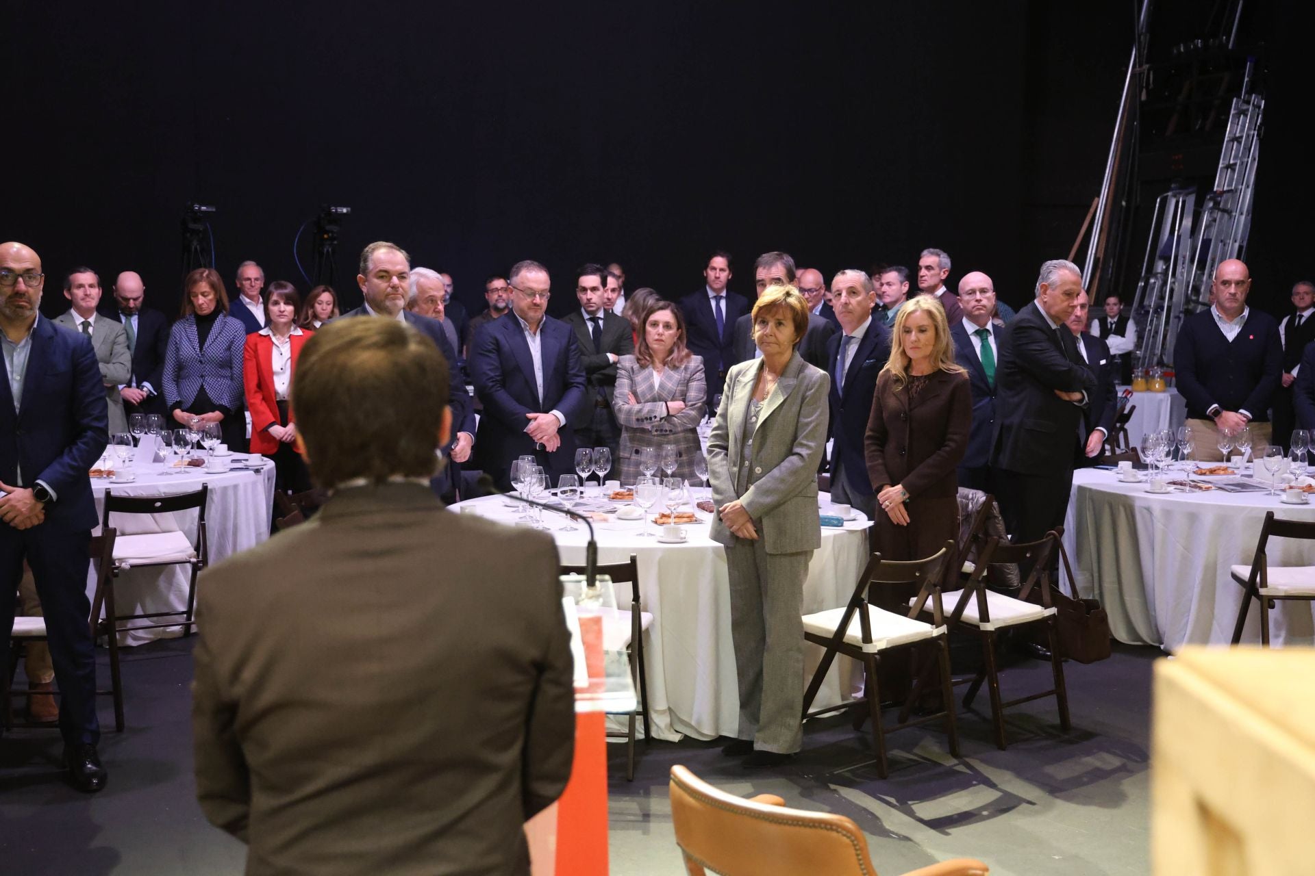 Las imágenes del encuentro de la alcaldesa de Gijón con EL COMERCIO