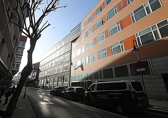 La sede judicial de Avilés.