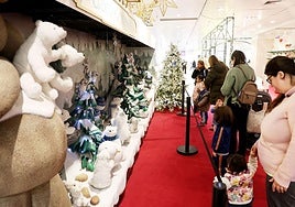 'Cuento de Invierno' en El Corte Inglés de Salesas.