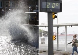 Asturias afronta un puente de diciembre que irá de menos a más: de las lluvias y fuerte oleaje a máximas de 20 grados