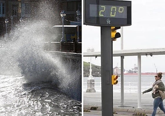 Asturias afronta un puente de diciembre que irá de menos a más: de las lluvias y fuerte oleaje a máximas de 20 grados