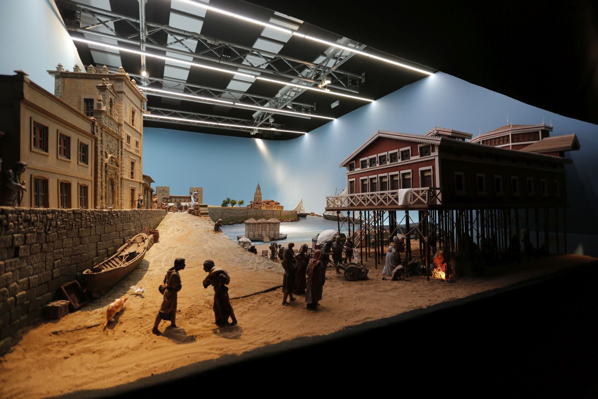 Así es el espectacular Belén Monumental de Gijón, en imágenes