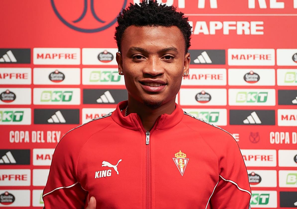 Óscar Cortes, en los vestuarios de Mendizorroza, tras el partido ante el Mirandés.