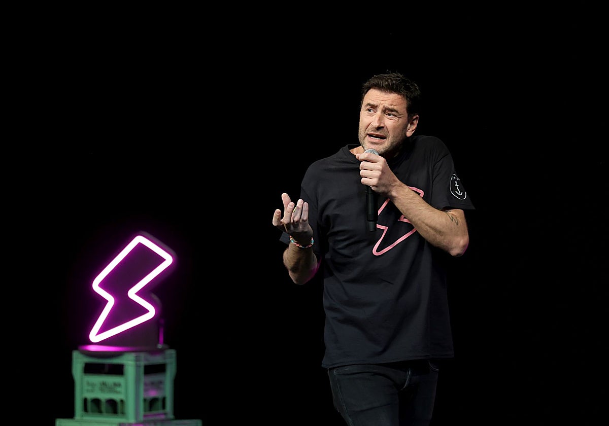 Joaquín Pajarón, en escena.