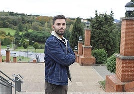 Sergio Llera, en Oviedo.