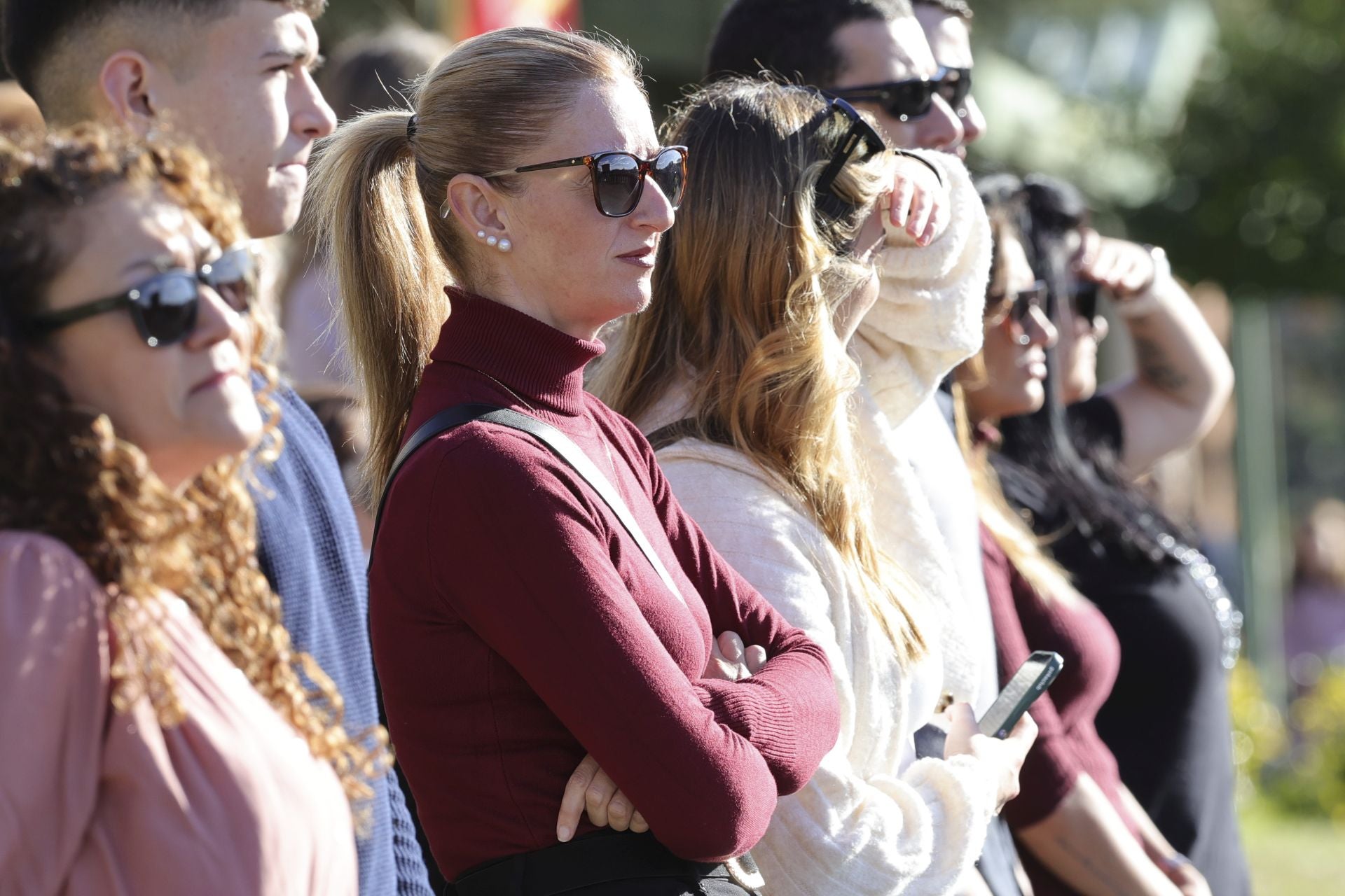 Parada militar y una despedida: las imágenes del Día de la Inmaculada en Cabo Noval