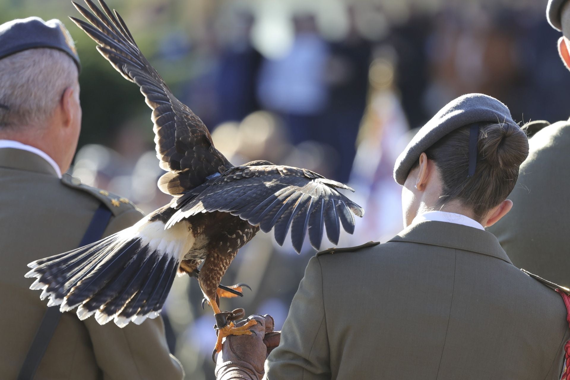 Parada militar y una despedida: las imágenes del Día de la Inmaculada en Cabo Noval