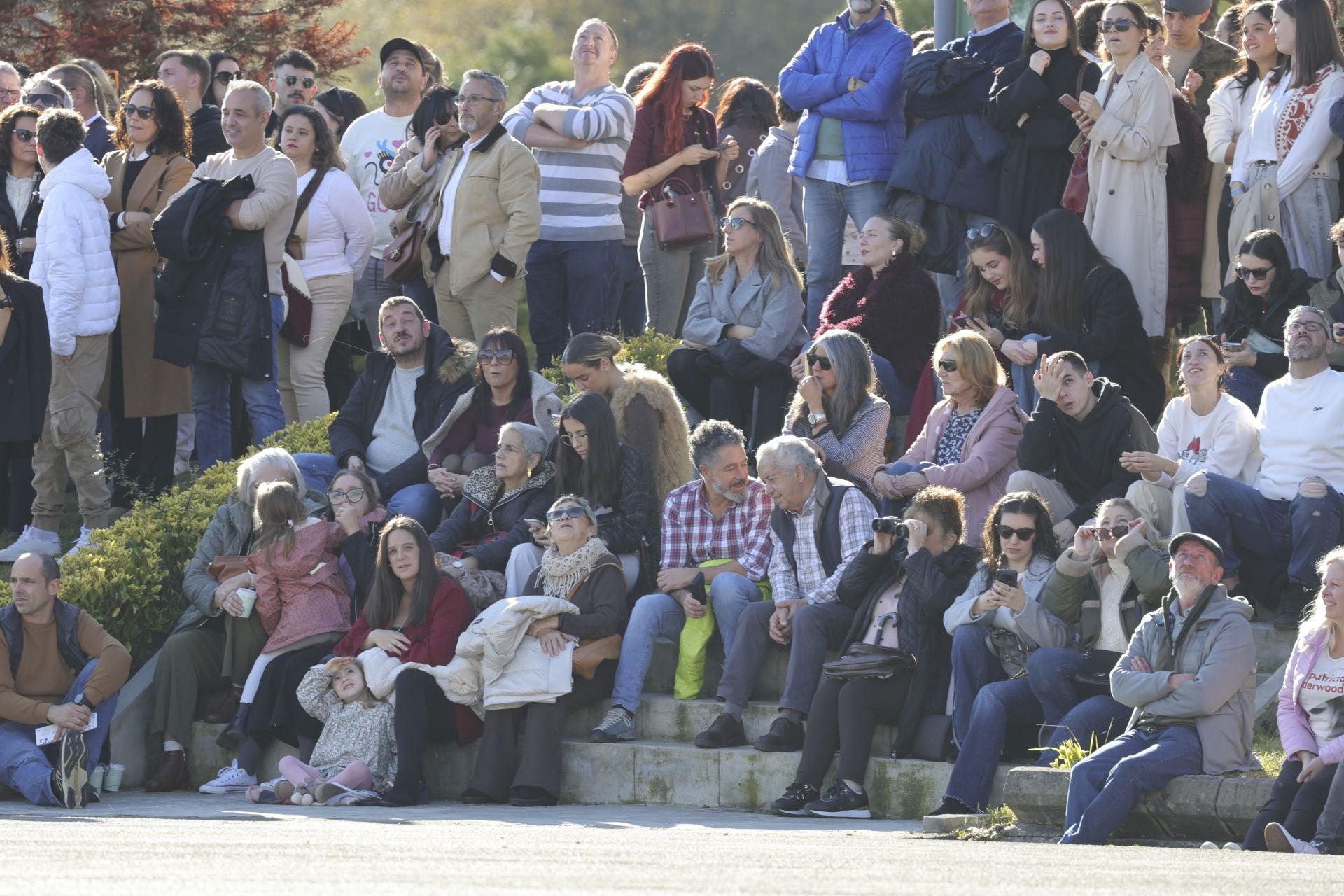 Parada militar y una despedida: las imágenes del Día de la Inmaculada en Cabo Noval