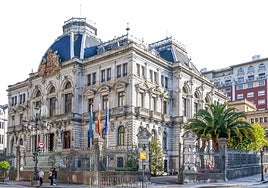 Palacio regional.La Junta general, en Oviedo.