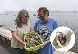 El plato estrella del restaurante Acueo para Nochevieja: ostras de río para disfrutar en la mesa