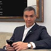Pedro Sánchez, en uno de sus vídeos de Tiktok.