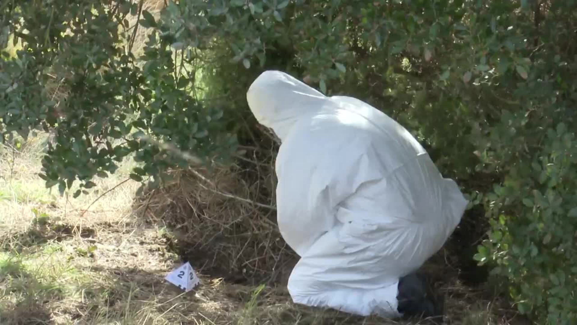 La Policía inspecciona de nuevo el lugar donde ha aparecido la mujer asesinada