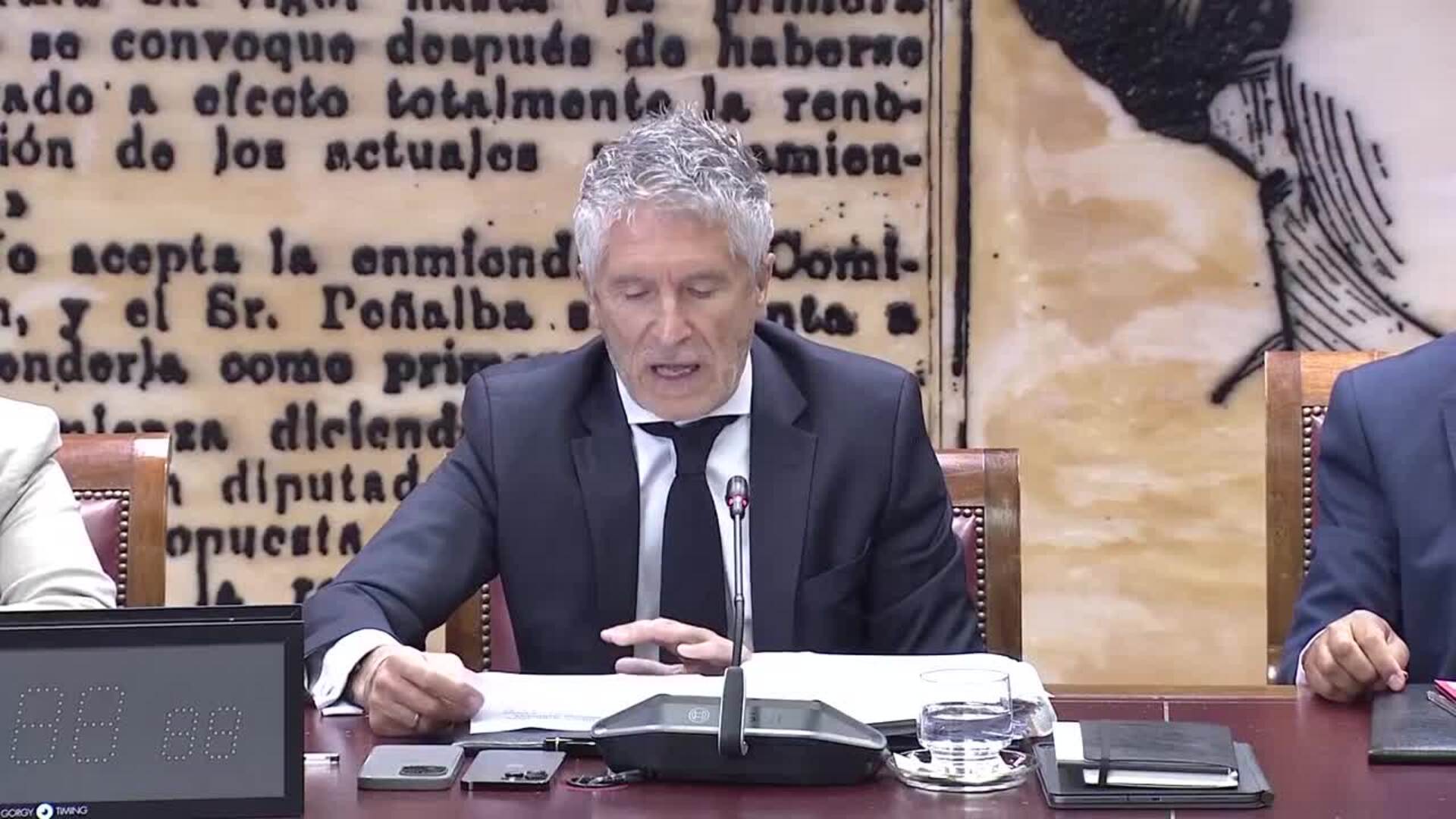Marlaska desdeña poner pulseras a pirómanos como quiere el PP