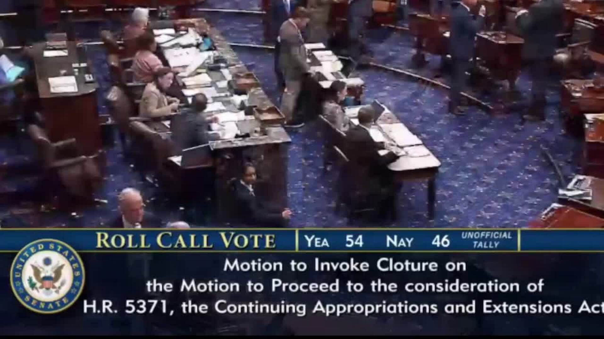 El Senado de EEUU rechaza por 12ª vez la ley que acabaría con el cierre gubernamental