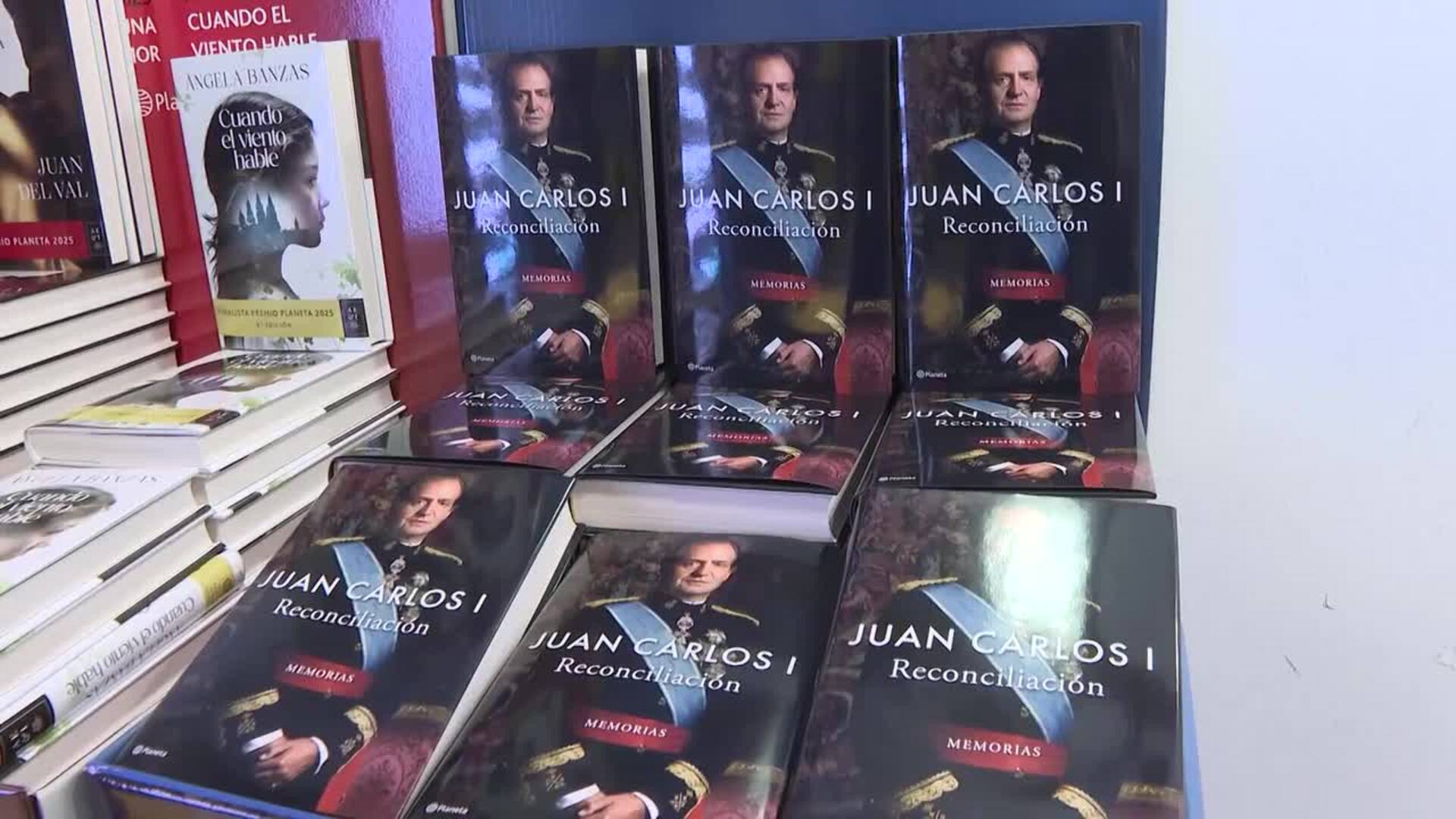 El libro de memorias de Juan Carlos I llega este miércoles a las librerías españolas