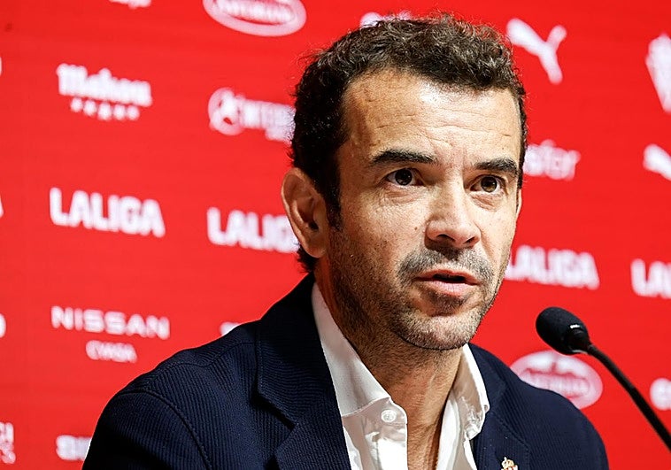 Riestra: «Hay que llegar al primer objetivo, los 50 puntos, y luego concentrarnos en el 'play off' o en el ascenso directo»