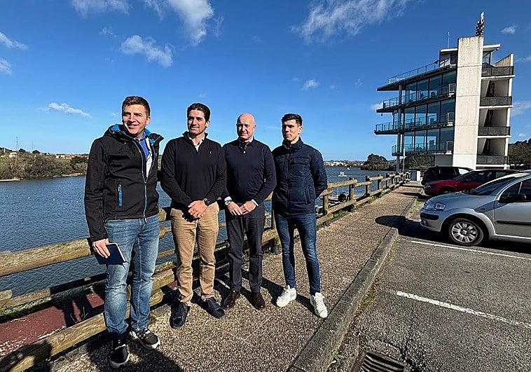 Trasona, en la carrera por el Mundial y el Europeo de Piragüismo: «Somos optimistas, los inspectores se van contentos»