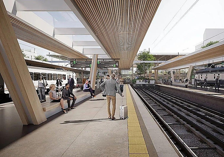 Adif aspira a aprobar el segundo convenio para la estación intermodal de Gijón este año