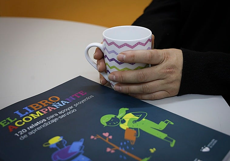 «Gracias a la 'paguina' puedo sacar a mis hijos adelante»