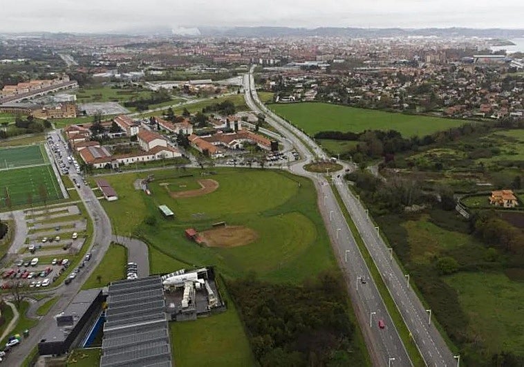 Una gran glorieta detrás del hospital dará acceso por el este al Parque Científico y Tecnológico de Gijón