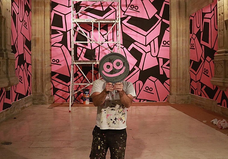 Juan Díaz-Faes se cuenta en el diálogo con Barjola