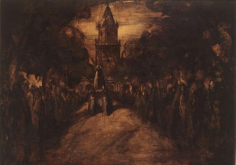 El arte de procesionar sobre lienzo y papel