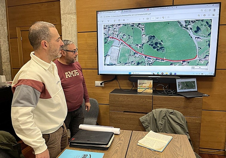 Siero da luz verde a la acera en la SI-8 de Valdesoto: «Es una petición histórica»