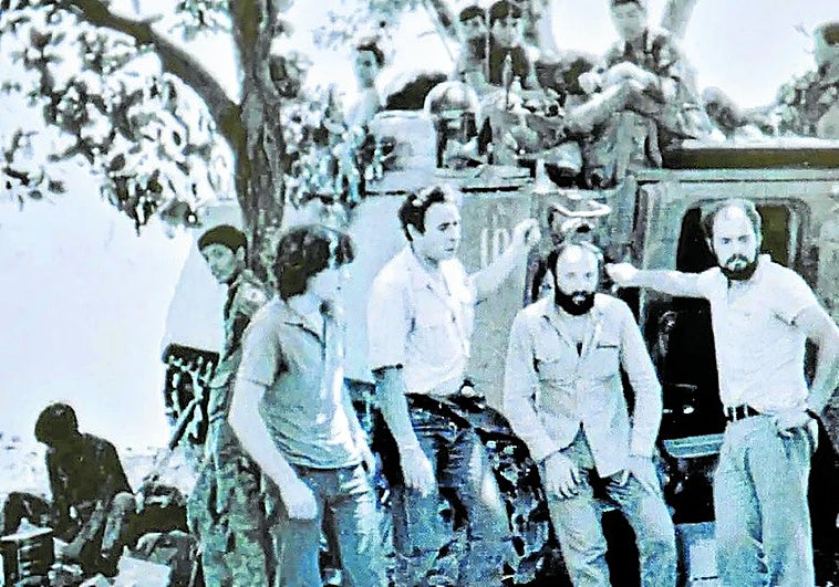 Diego Carcedo, entre las balas y el 'Porompompero'