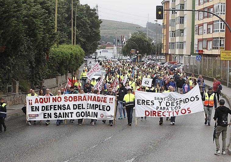 Comisiones Obreras reclama el apoyo al convenio de Saint-Gobain Avilés