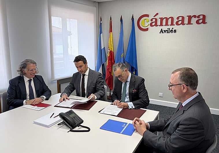La Cámara de Comercio de Avilés y el Colegio de Abogados de Oviedo unen sus fuerzas