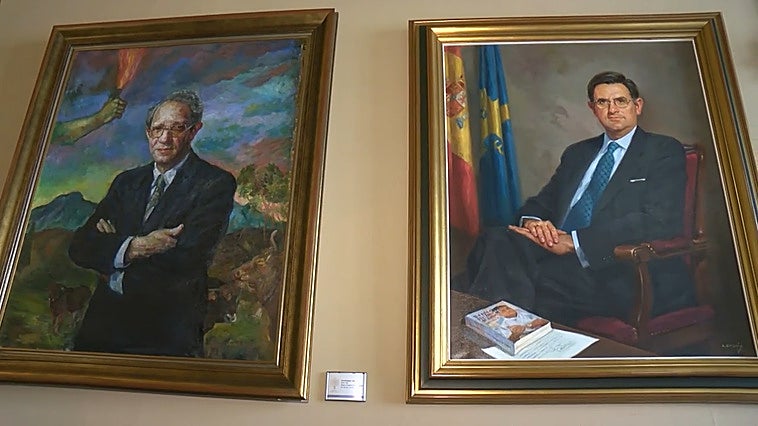 Los presidentes de la Junta General del Principado de Asturias