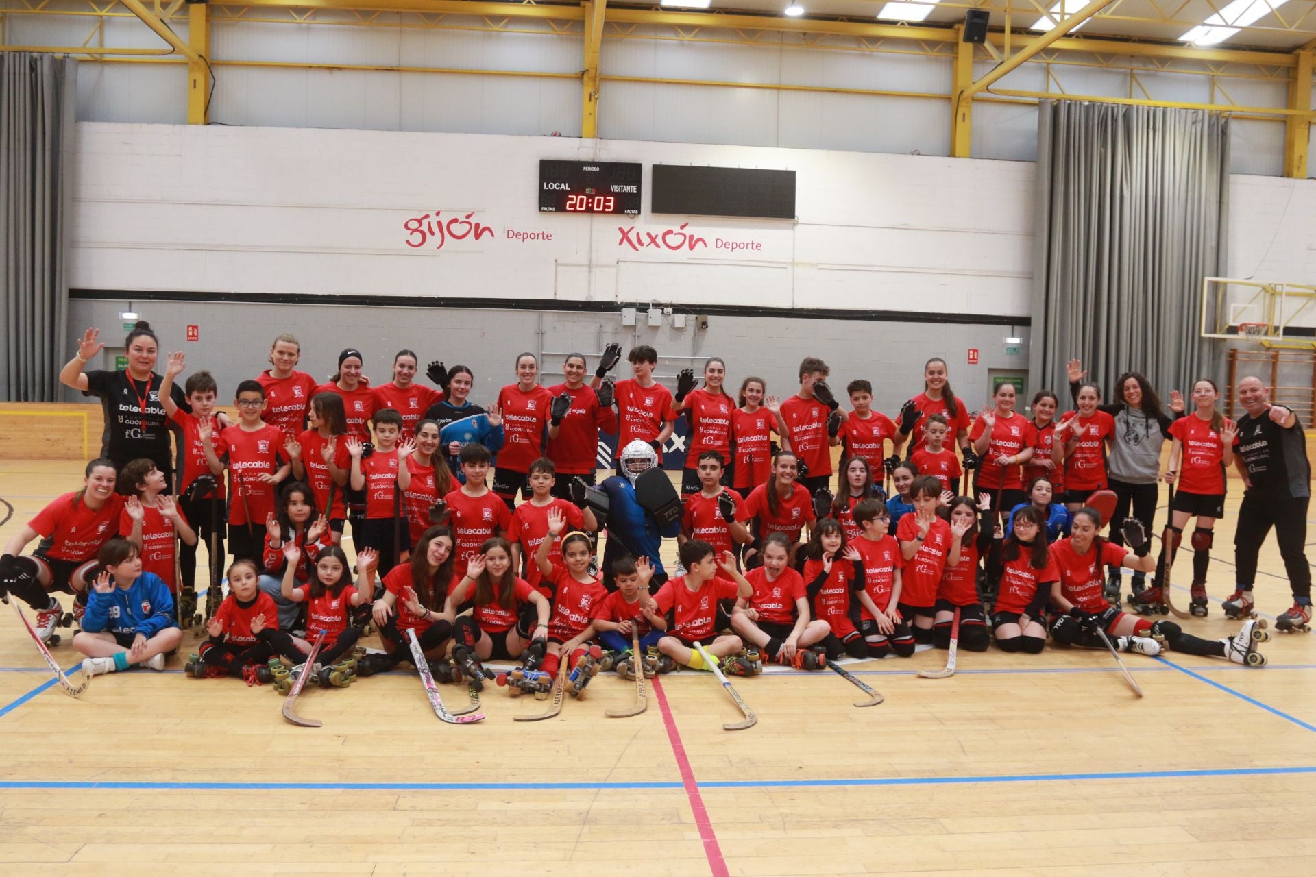 El Telecable Hockey tendrá su 'mareona' para la Copa de la Reina