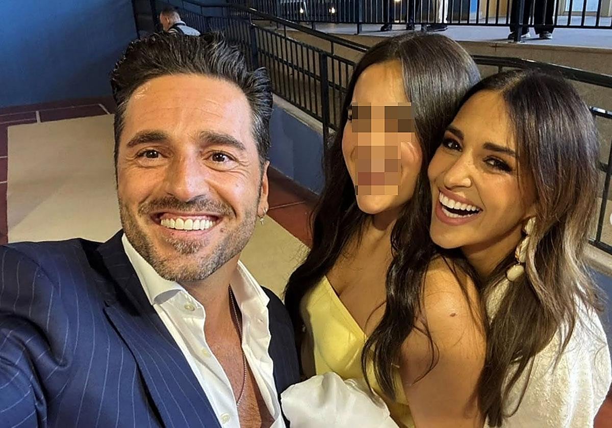 Paula Echevarría y David Bustamante, juntos en la graduación de su hija