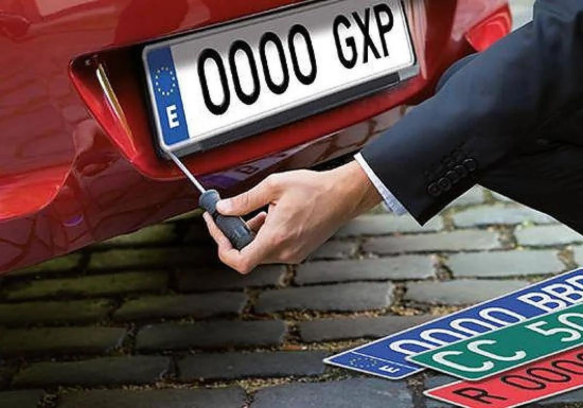 Los coches españoles se acercan a un cambio de matrícula