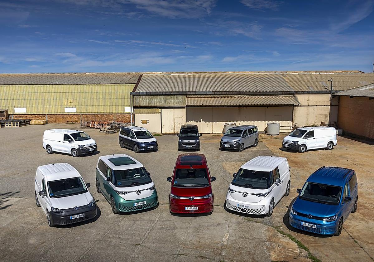 Comerciales Volkswagen híbridos y eléctricos